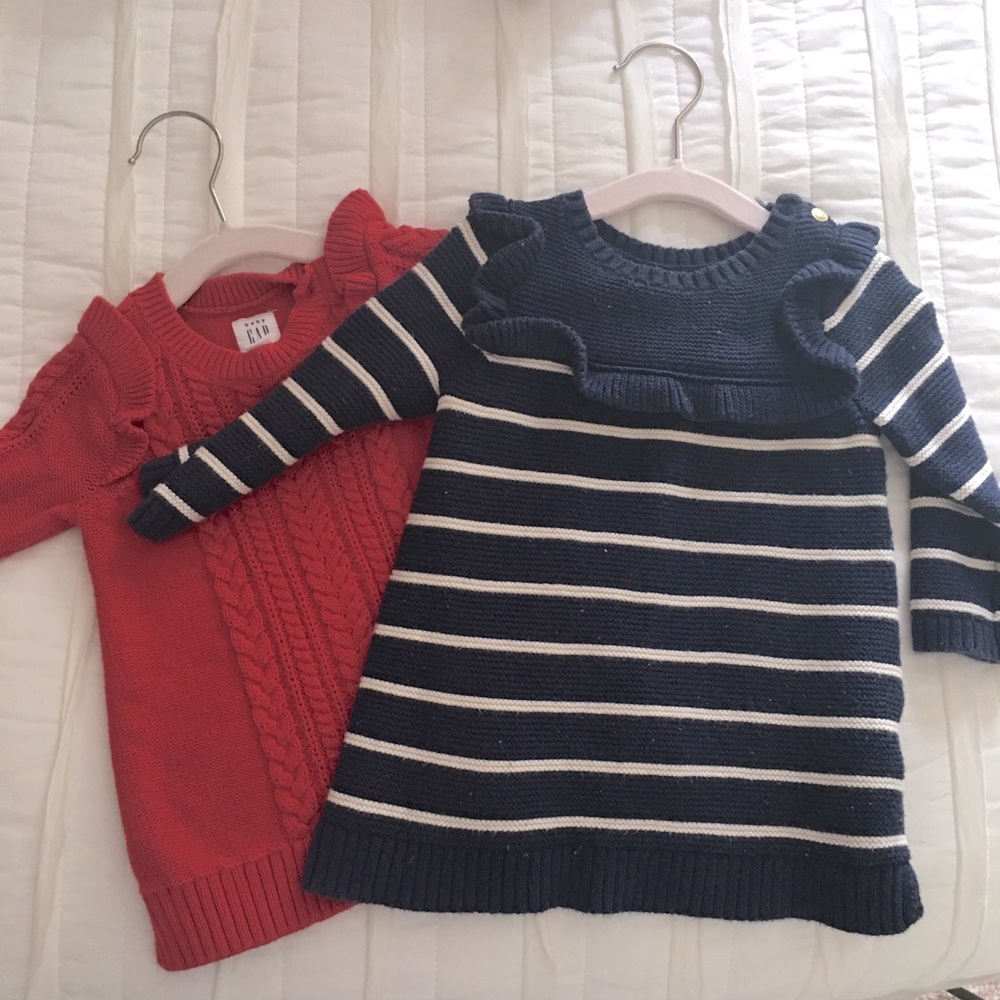 Baby Gap baby girl sweaters 0-3mo